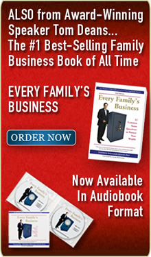 Also from Tom Deans A New York Times Recommended Family Business Book Every Familys Business